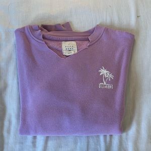 Purple Billabong Sweater